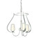Flora Flora 3 Arm Chandelier in Vintage Platinum (39|103047-SKT-82-ZS0354)