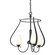 Flora Flora 3 Arm Chandelier in Black (39|103047-SKT-10-GG0303)