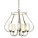 Flora Flora 5 Arm Chandelier in Soft Gold (39|103045-SKT-84-ZS0354)