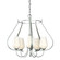 Flora Flora 5 Arm Chandelier in Vintage Platinum (39|103045-SKT-82-GG0303)