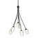Flora Six Light Chandelier in Black (39|103043-SKT-10-ZS0354)