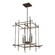 Tura Tura 4-Light Medium Chandelier in Bronze (39|101316-SKT-05)