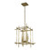 Tura Tura 4-Light Small Chandelier in Modern Brass (39|101315-SKT-86)