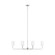 Foxdale Six Light Chandelier in Brushed Nickel (454|3609306-962)