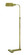 Fairfax One Light Floor Lamp in Antique Brass (30|F100-AB)