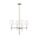 Baker Four Light Chandelier in Antique Brushed Nickel (454|3187204EN-965)