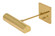 Classic Contemporary One Light Picture Light in Polished Brass (30|DC9-61)