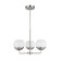 Alvin LED Chandelier in Brushed Nickel (454|3168103EN3-962)