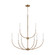 Greenwich LED Chandelier in Satin Brass (454|3167109EN-848)