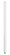 24'' Downrod Downrod in Chalk White (13|990024FCW)