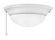 Light Kit Small Low Profile LED Fan Light Kit in Chalk White (13|930003FCW)