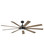 Turbine 80''Ceiling Fan in Matte Black (13|904280FMB-LWD)