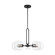 Codyn Five Light Chandelier in Midnight Black (454|3155705-112)