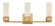 Xander LED Vanity in Heritage Brass (13|5973HB)