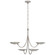 Keira LED Chandelier in Polished Nickel (268|TOB 5780PN)