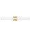 Aiden LED Vanity in Lacquered Brass (13|53063LCB)