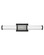 Zevi LED Vanity in Black (13|50062BK-CM)