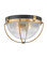 Crew LED Flush Mount in Heritage Brass (13|4841HB)