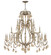 Carlton LED Foyer Chandelier in Silver Leaf (13|4779SL)