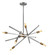 Archer LED Chandelier in Brushed Nickel (13|4765BN)