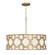 Carter LED Chandelier in Burnished Gold (13|4736BNG)