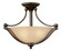 Bolla LED Semi-Flush Mount in Olde Bronze (13|4651OB-LED)