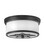 Montrose LED Flush Mount in Black (13|42801BK)