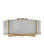 Axis Heathered Gray LED Semi-Flush Mount in Heritage Brass (13|41707HB)