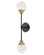 Poppy LED Wall Sconce in Black (13|40692BK)
