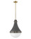 Oliver LED Pendant in Dark Matte Grey (13|39054DMG)