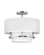 Graham LED Semi-Flush Mount in Polished Nickel (13|38893PN)