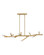 Twiggy LED Linear Chandelier in Light Brass (13|37095LB)