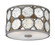 Lara LED Flush Mount in Brushed Silver (13|3563BV)