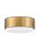Cedric LED Flush Mount in Lacquered Brass (13|30073LCB)