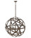 Carson LED Chandelier in Vintage Iron (13|29705VI-LV)