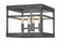 Porter LED Flush Mount in Aged Zinc (13|2803DZ)