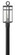 Porter LED Post Top or Pier Mount Lantern in Aged Zinc (13|2801DZ)