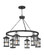 Lakehouse LED Chandelier in Black (13|2689BK)