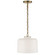 Katie Dome One Light Pendant in Hand-Rubbed Antique Brass (268|TOB 5226HAB/G5-WG)