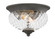 Plantation LED Flush Mount in Museum Black (13|2128MB)