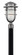 Reef LED Post Top/ Pier Mount in Hematite (13|1951HE)