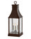 Beacon Hill LED Pier Mount in Blackened Copper (13|17467BLC)