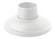 Pier Mounts Pier Mount Base in Classic White (13|1304CW)