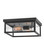 Beckham LED Flush Mount in Black (13|12193BK)