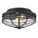 Seaport Two Light Outdoor Flush Mount in Natural Black (62|9808-OFM NB-SD)