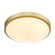 Gabi LED Flush Mount in Brushed Champagne Brass (62|9128-FM13 BCB-OP)