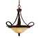 Torbellino Three Light Pendant in Cordoban Bronze (62|8106-3P CDB)