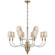 Vivian 12 Light Chandelier in Hand-Rubbed Antique Brass (268|TOB 5033HAB-NP)