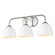 Zoey Three Light Bath Vanity in Pewter (62|6956-BA3 PW-WHT)