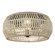 Seabrooke Two Light Outdoor Flush Mount in Natural Black (62|6073-OFM NB-SS)